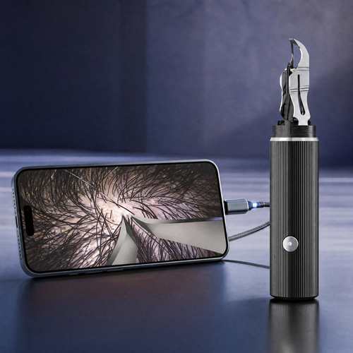ZoomGlow | Pinza visual de alta precisión HD 1080p